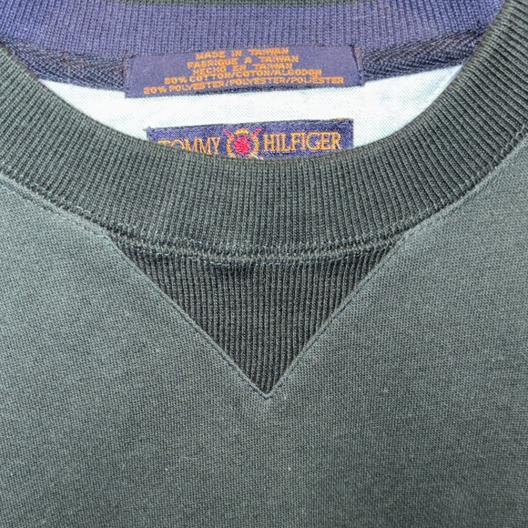 Vintage Tommy Hilfiger Men's Green Sweater NWT Cotton Polyester Blend - Picture 3 of 10